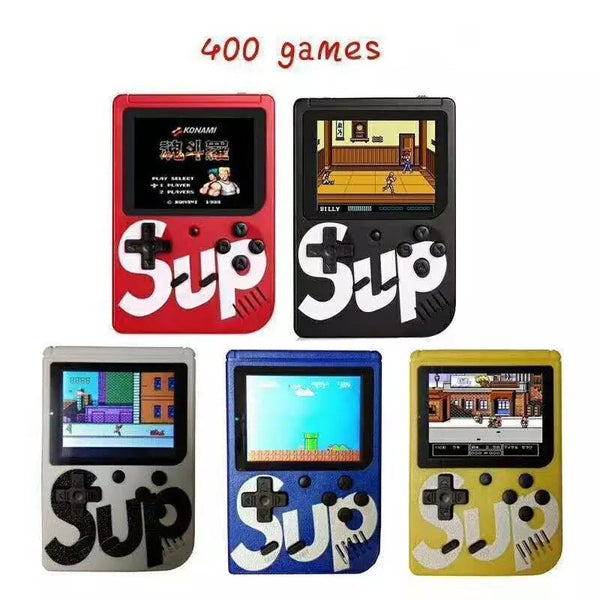400 In 1 Handheld Game Console Mini Retro Game Player Rechargeable Gameboy Emulator