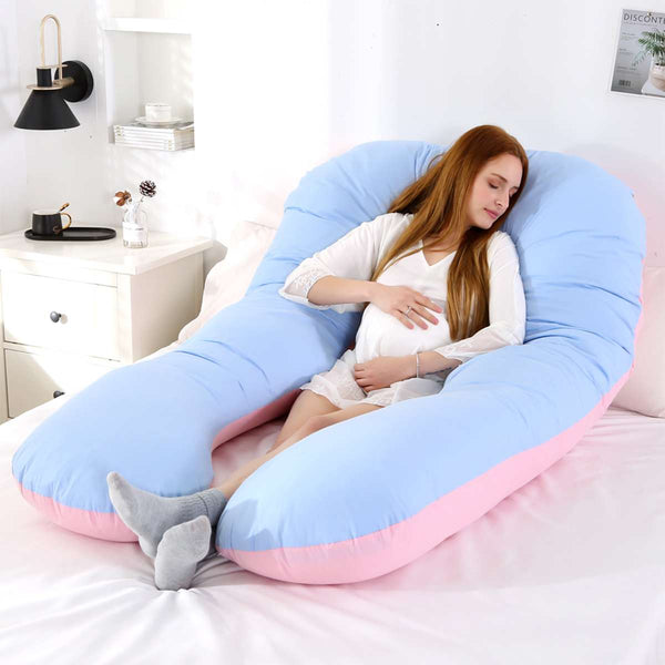 Pregnancy Pillow U Shape Full Body Maternity Pillows Body Support for Pregnant Women