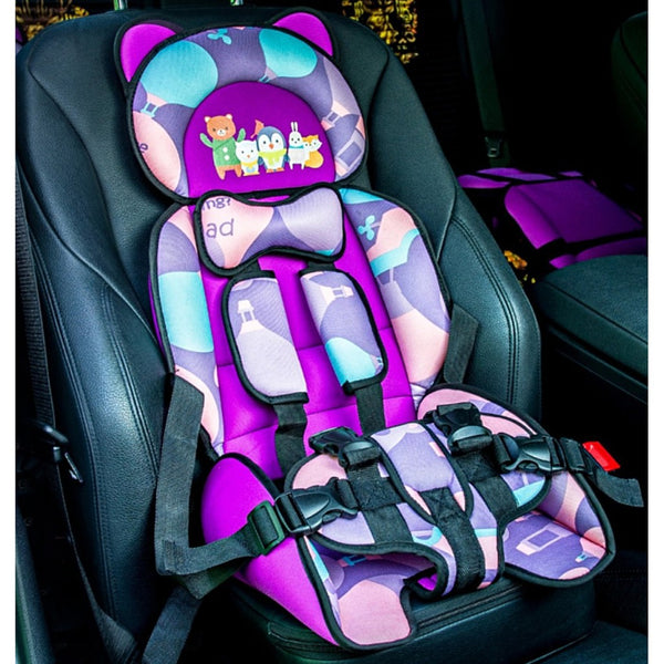 Bear Baby Seat Cushion for Stroller and Car Seat Head&body Support Portable Seat Mat Liner for 9 Months To 12 Years Old Baby Kids Safety