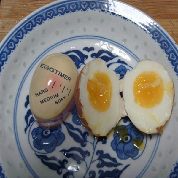 Dial Egg Timer Color Changing Heat Sensitive Timers for Soft Medium Hard Boiled Eggs