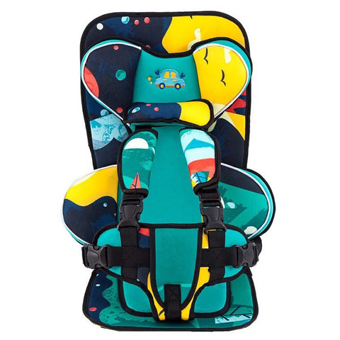 Bear Baby Seat Cushion for Stroller and Car Seat Head&body Support Portable Seat Mat Liner for 9 Months To 12 Years Old Baby Kids Safety