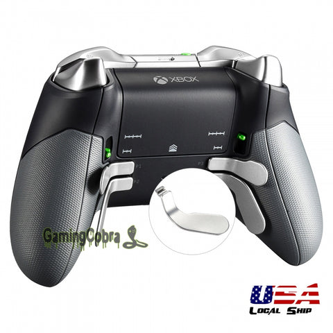 Controller Replacement 4 Paddles Kit 2 Shorts & 2 Long för Xbox One Elite