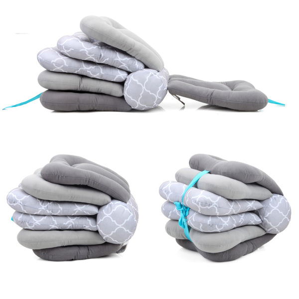 Adjustable Breastfeeding Pillow Maternity Nursing Pillows Support Cushion for 0-12 Months Newborn Baby and Infant