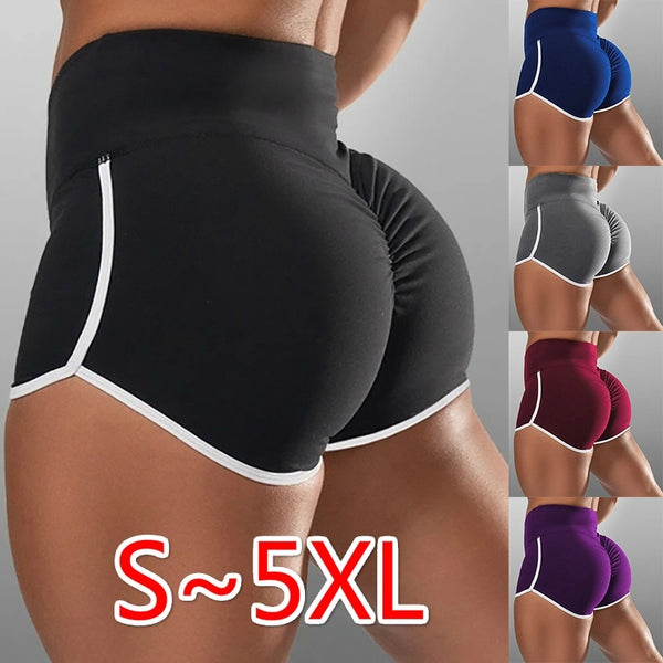 Plus Size Women's Yoga Shorts Tight Fitting Shorts for Sports