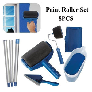 Painting Roller Brush Set Paint Runner Pro Väggdekoration Multifunktionella husmålningsverktyg