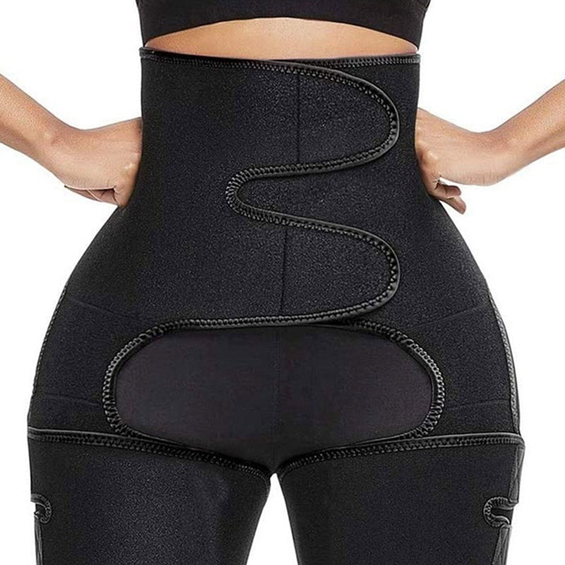 Thigh Waist Trainer Adjustable Slimming Belt Body Shaper Sweat Belt Shapewear Weight Loss