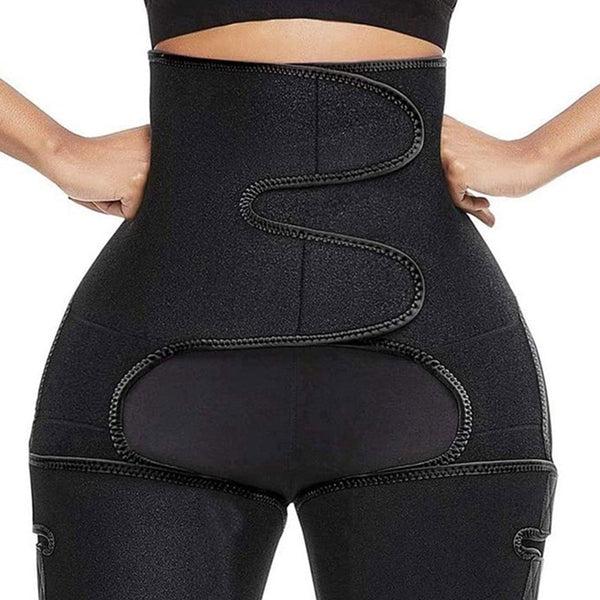 Thigh Waist Trainer Adjustable Slimming Belt Body Shaper Sweat Belt Shapewear Weight Loss