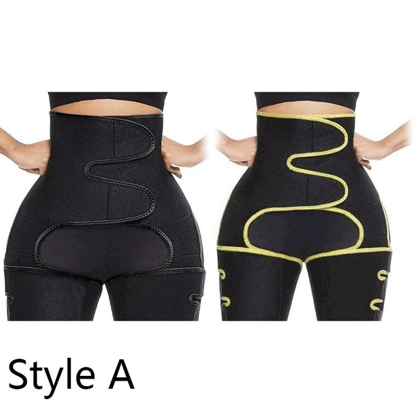 Thigh Waist Trainer Adjustable Slimming Belt Body Shaper Sweat Belt Shapewear Weight Loss