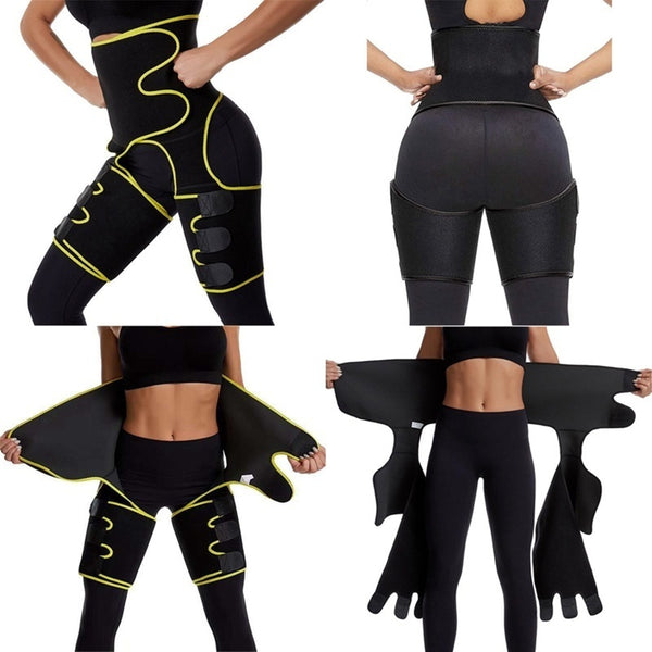 Thigh Waist Trainer Adjustable Slimming Belt Body Shaper Sweat Belt Shapewear Weight Loss