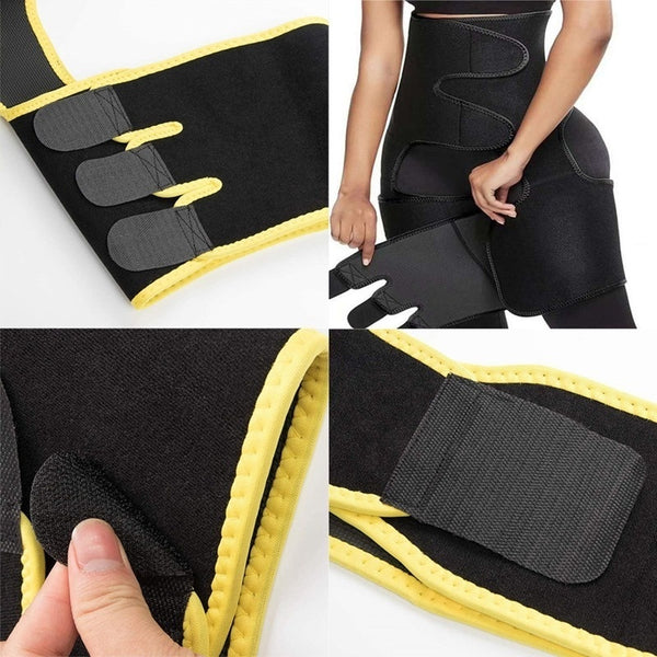 Thigh Waist Trainer Adjustable Slimming Belt Body Shaper Sweat Belt Shapewear Weight Loss