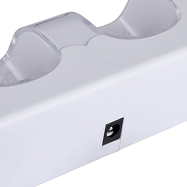 Dubbel laddstation + 2 batteripaket för Wii / Wii U -fjärrkontroll