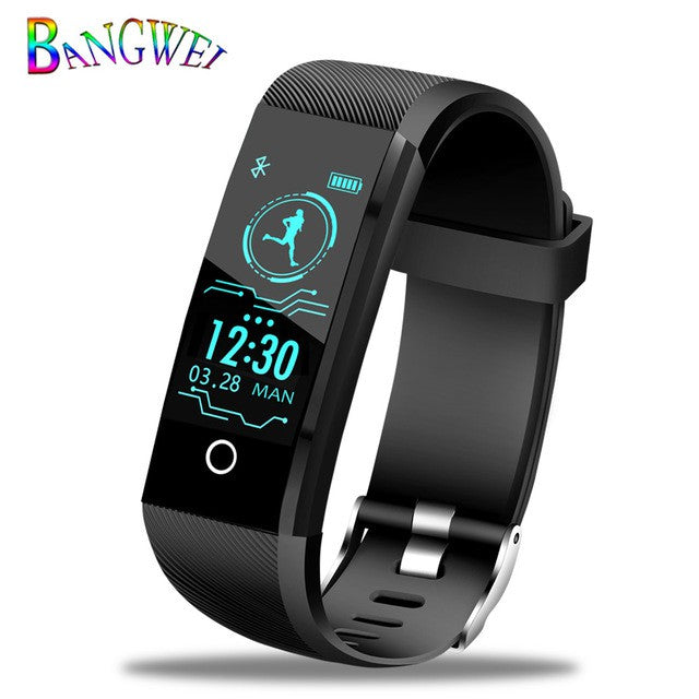 Waterproof Smart Watch Fitness Tracker Heart Rate Monitor Outdoor Sports Watch