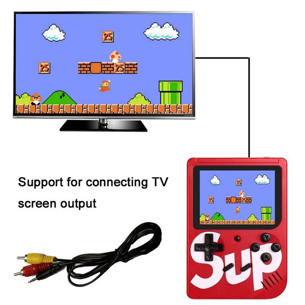 400 In 1 Handheld Game Console Mini Retro Game Player Rechargeable Gameboy Emulator