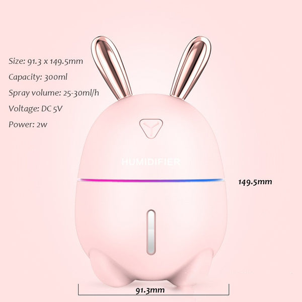Cute Pet Air Humidifier USB Ultrasonic Humidifiers Aroma Diffuser Air Freshener for Home Office Car