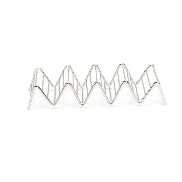 Stainless Steel Taco Rack Durable Taco Holder Stand Hold 1/2/3/4 Tacos