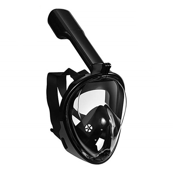 Full-Face Snorkel Mask Dykmask Underwater Anti-Fog Goggles Dykutrustning Kamerafäste för GoPro