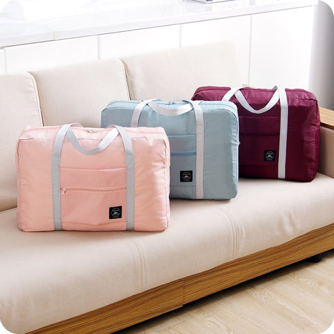 Large Capacity Travel Duffle Bag Waterproof Foldable Carry on Luggage Bags Lightweight Handbags