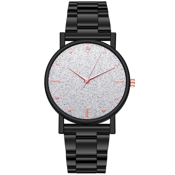 Women Quartz Watch Luxury Elegant Bracelet Watches with Stainless Steel Strap Magnetic Buckle