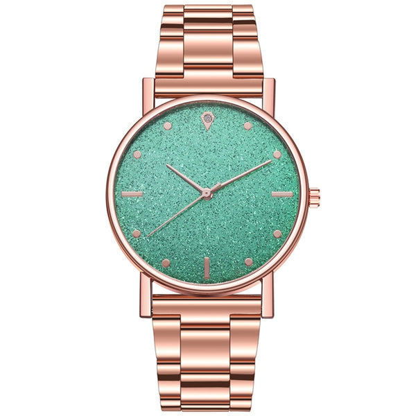 Women Quartz Watch Luxury Elegant Bracelet Watches with Stainless Steel Strap Magnetic Buckle