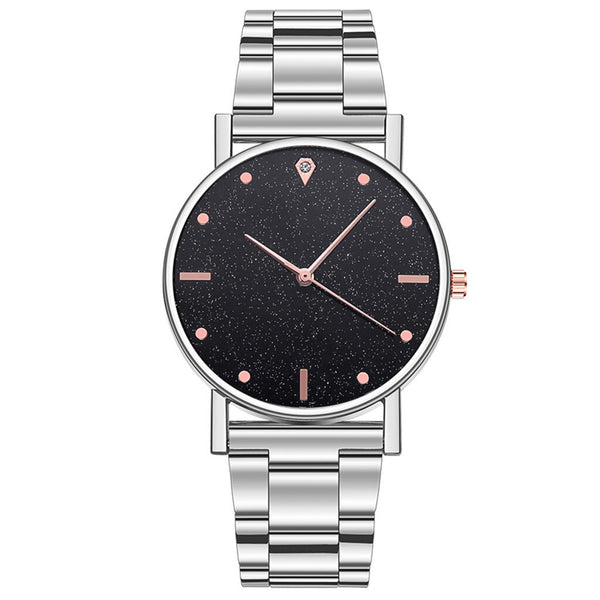 Women Quartz Watch Luxury Elegant Bracelet Watches with Stainless Steel Strap Magnetic Buckle