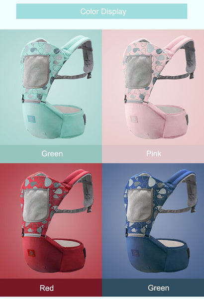 Newborn Baby Carrier Baby Sling Wrap Portable Breathable Adjustable Hip Seat for Infant Under 36 Months