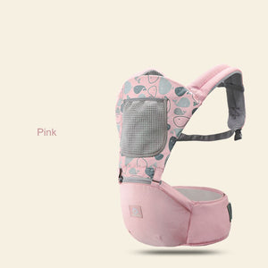 Newborn Baby Carrier Baby Sling Wrap Portable Breathable Adjustable Hip Seat for Infant Under 36 Months