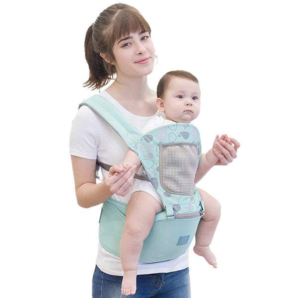 Newborn Baby Carrier Baby Sling Wrap Portable Breathable Adjustable Hip Seat for Infant Under 36 Months