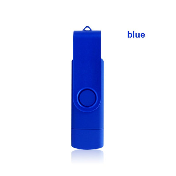 USB Flash Drive Mini Rotating Bulk Memory Stick Pen Drives USB 2.0 4/8/16/32/64/128GB for Android Phone