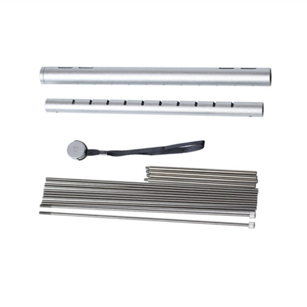 Portable Barbecue Grill Detachable Stainless Steel Aluminum Alloy BBQ Accessories Set for Outdoor Camping