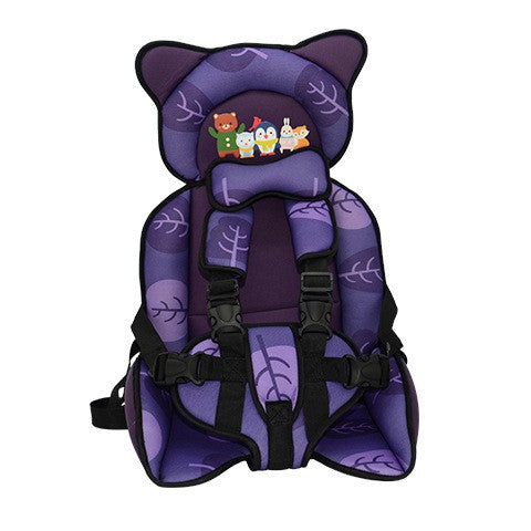Bear Baby Seat Cushion for Stroller and Car Seat Head&body Support Portable Seat Mat Liner for 9 Months To 12 Years Old Baby Kids Safety