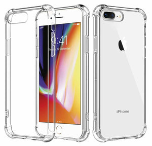 Shockproof Clear Phone Case Silicone Thin Cover for iPhone 11 Pro/6/6s/7/8Plus/X/XR/XS MAX/SE