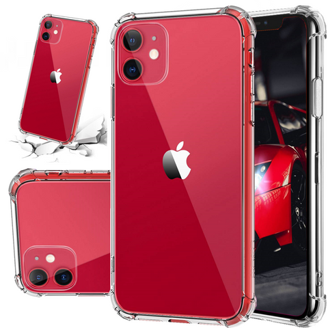 Shockproof Clear Phone Case Silicone Thin Cover for iPhone 11 Pro/6/6s/7/8Plus/X/XR/XS MAX/SE