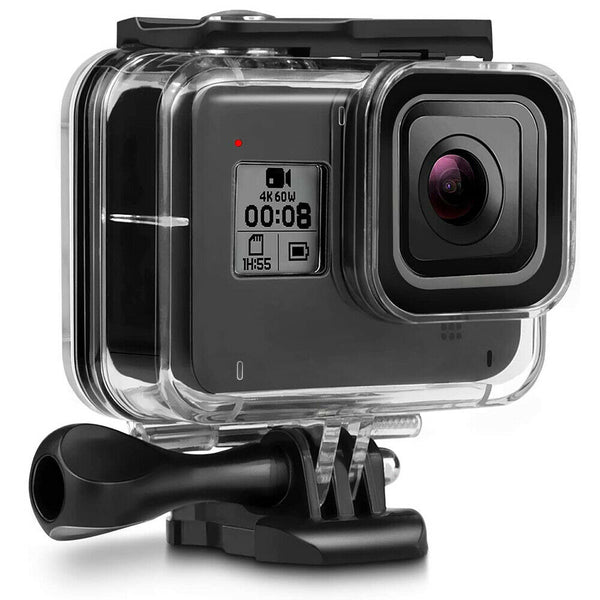 Waterproof Housing Case for GoPro Hero 8 Black Underwater Protective Shell with Bracket Up To 196ft/60M